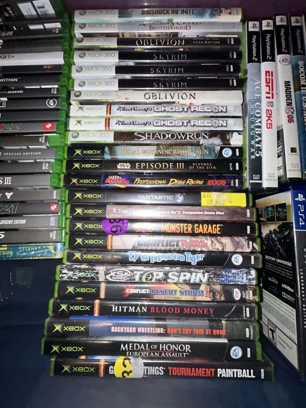 24 Microsoft Xbox & Xbox 360 Video Games Lot (Multiple Titles)